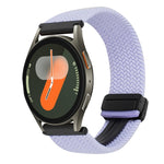 Correia de Relógio Trançada com Fecho Magnético de 20mm, Para Samsung Gear S2 Classic, Para Samsung Galaxy Watch 7