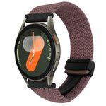 Correia de Relógio Trançada com Fecho Magnético de 20mm, Para Samsung Gear S2 Classic, Para Samsung Galaxy Watch 7