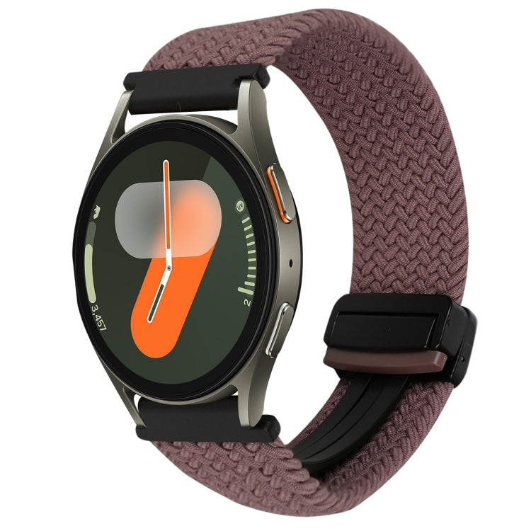 Correia de Relógio Trançada com Fecho Magnético de 20mm, Para Samsung Gear S2 Classic, Para Samsung Galaxy Watch 7