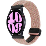 Correia de Relógio Trançada com Fecho Magnético de 20mm, Para Samsung Galaxy Watch 6, Para Samsung Galaxy Watch 5