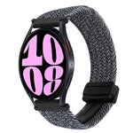 Correia de Relógio Trançada com Fecho Magnético de 20mm, Para Samsung Galaxy Watch 6, Para Samsung Galaxy Watch 5