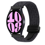 Correia de Relógio Trançada com Fecho Magnético de 20mm, Para Samsung Galaxy Watch 6, Para Samsung Galaxy Watch 5