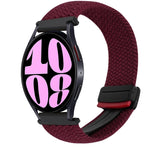 Correia de Relógio Trançada com Fecho Magnético de 20mm, Para Samsung Galaxy Watch 6, Para Samsung Galaxy Watch 5