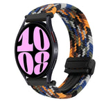 Correia de Relógio Trançada com Fecho Magnético de 20mm, Para Samsung Galaxy Watch 6, Para Samsung Galaxy Watch 5