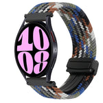 Correia de Relógio Trançada com Fecho Magnético de 20mm, Para Samsung Galaxy Watch 6, Para Samsung Galaxy Watch 5
