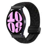 Correia de Relógio Trançada com Fecho Magnético de 20mm, Para Samsung Galaxy Watch 6, Para Samsung Galaxy Watch 5