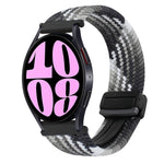 Correia de Relógio Trançada com Fecho Magnético de 20mm, Para Samsung Galaxy Watch 6, Para Samsung Galaxy Watch 5