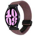Correia de Relógio Trançada com Fecho Magnético de 20mm, Para Samsung Galaxy Watch 6, Para Samsung Galaxy Watch 5