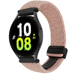 Correia de Relógio Trançada com Fecho Magnético de 20mm, Para Samsung Galaxy Watch 6, Para Samsung Galaxy Watch 5