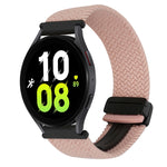 Correia de Relógio Trançada com Fecho Magnético de 20mm, Para Samsung Galaxy Watch 6, Para Samsung Galaxy Watch 5