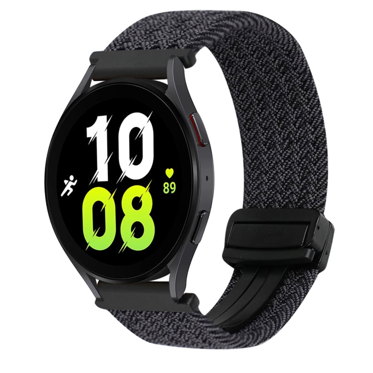 Correia de Relógio Trançada com Fecho Magnético de 20mm, Para Samsung Galaxy Watch 6, Para Samsung Galaxy Watch 5