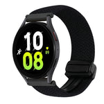 Correia de Relógio Trançada com Fecho Magnético de 20mm, Para Samsung Galaxy Watch 6, Para Samsung Galaxy Watch 5