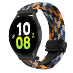 Correia de Relógio Trançada com Fecho Magnético de 20mm, Para Samsung Galaxy Watch 6, Para Samsung Galaxy Watch 5