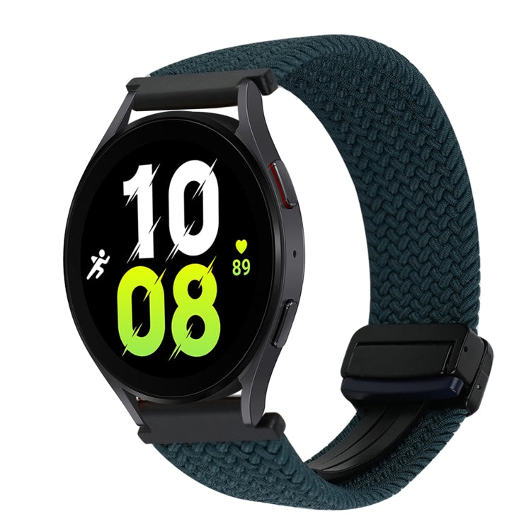 Correia de Relógio Trançada com Fecho Magnético de 20mm, Para Samsung Galaxy Watch 6, Para Samsung Galaxy Watch 5