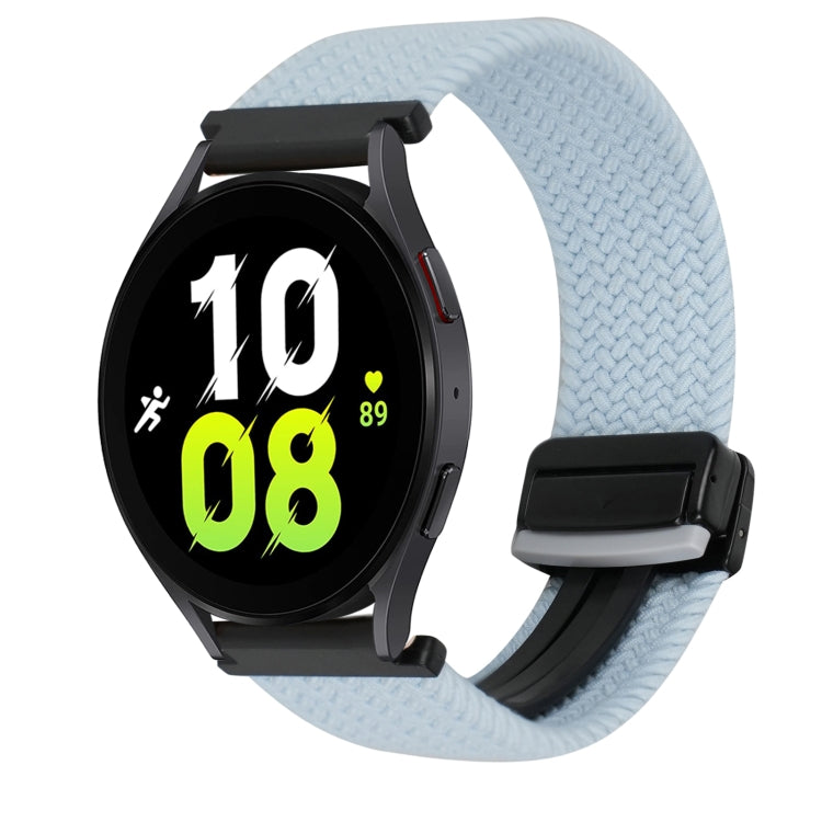 Correia de Relógio Trançada com Fecho Magnético de 20mm, Para Samsung Galaxy Watch 6, Para Samsung Galaxy Watch 5