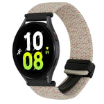 Correia de Relógio Trançada com Fecho Magnético de 20mm, Para Samsung Galaxy Watch 6, Para Samsung Galaxy Watch 5