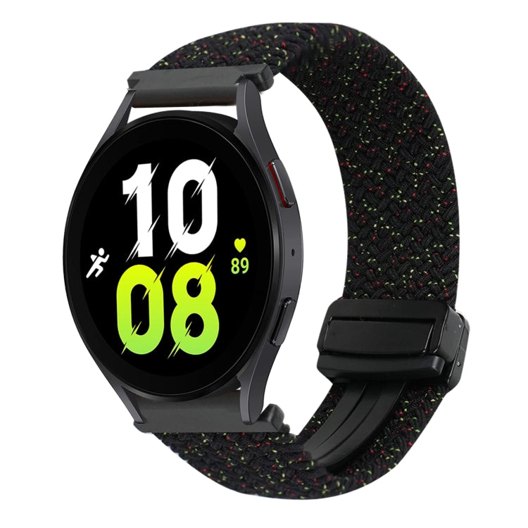 Correia de Relógio Trançada com Fecho Magnético de 20mm, Para Samsung Galaxy Watch 6, Para Samsung Galaxy Watch 5