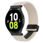 Correia de Relógio Trançada com Fecho Magnético de 20mm, Para Samsung Galaxy Watch 6, Para Samsung Galaxy Watch 5