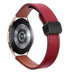 Pulseira de Relógio em Pele Microfibra com Fivela Magnética Slim 20mm, Para Samsung Galaxy Watch 4  40 / 44mm, Para Samsung Galaxy Watch 4 Classic 42 / 46mm