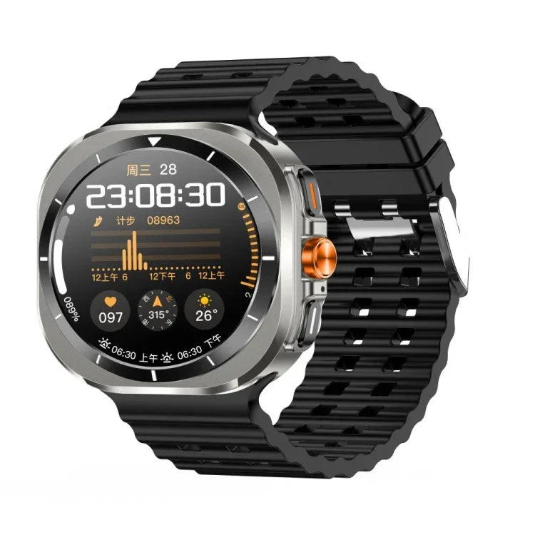 Z7 Ultra Ecrã a Cores de 1,46 polegadas Smartwatch, Suporta Chamadas Bluetooth / Monitorização de Saúde