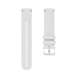 Correia de relógio em silicone com pontos ondulados e costurados de 20mm, para Samsung Galaxy Gear Sport, para Samsung Galaxy Watch Active 2, para Samsung Galaxy Watch3 41mm, para Samsung Galaxy Watch Active