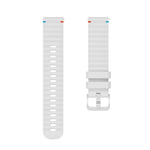 Correia de Relógio em Silicone 20mm com Padrão Ondulado Pontilhado e Costura, para Samsung Galaxy Watch 42mm, para Samsung Gear S2 Classic