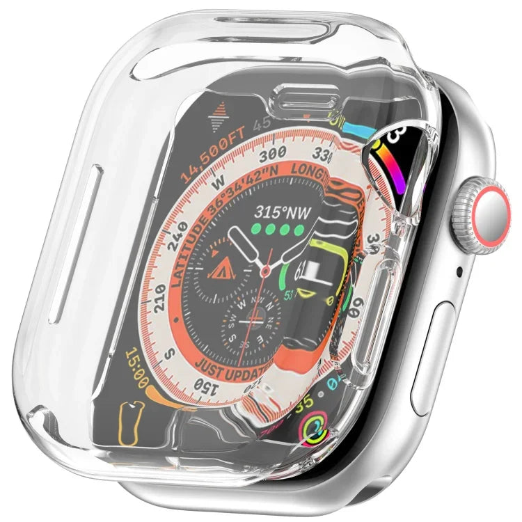 Capa de Relógio TPU com Revestimento Completo, Para Apple Watch Series 11 / 10 46mm, Para Apple Watch Series 11 / 10 42mm