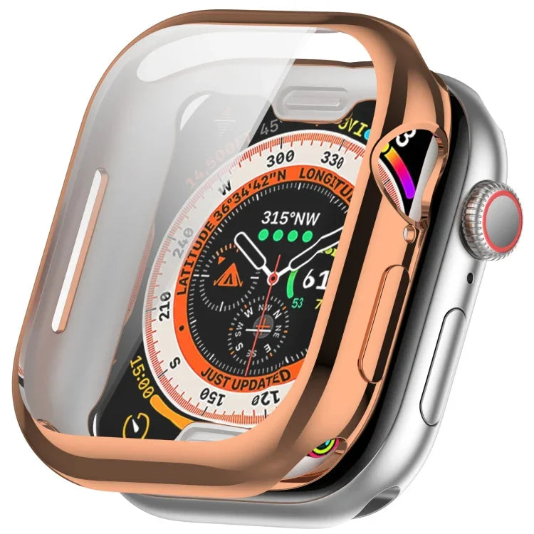 Capa de Relógio TPU com Revestimento Completo, Para Apple Watch Series 11 / 10 46mm, Para Apple Watch Series 11 / 10 42mm