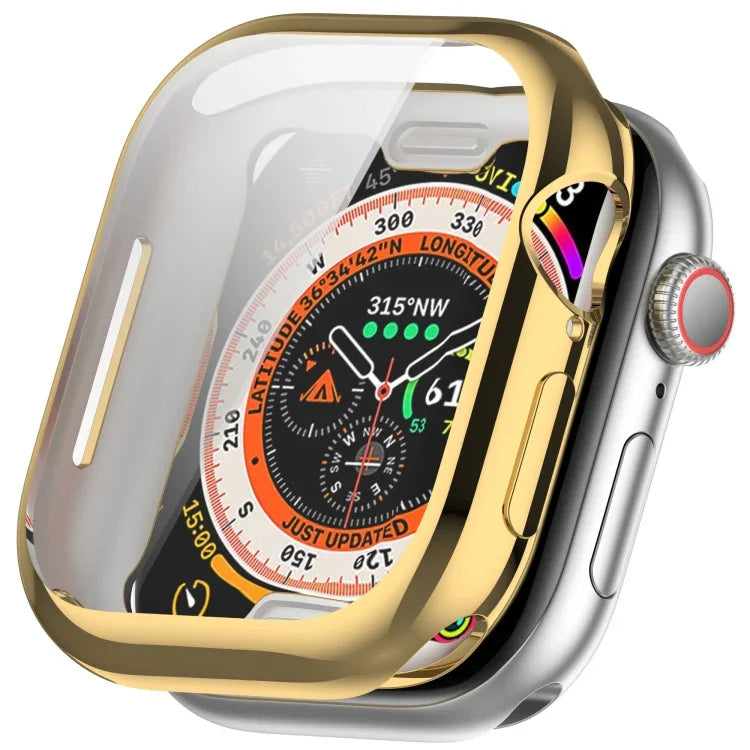 Capa de Relógio TPU com Revestimento Completo, Para Apple Watch Series 11 / 10 46mm, Para Apple Watch Series 11 / 10 42mm