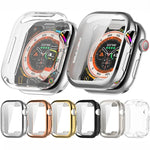 Capa de Relógio TPU com Revestimento Completo, Para Apple Watch Series 11 / 10 46mm, Para Apple Watch Series 11 / 10 42mm