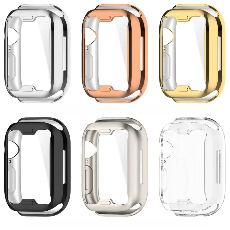 Capa de Relógio TPU com Revestimento Completo, Para Apple Watch Series 11 / 10 46mm, Para Apple Watch Series 11 / 10 42mm