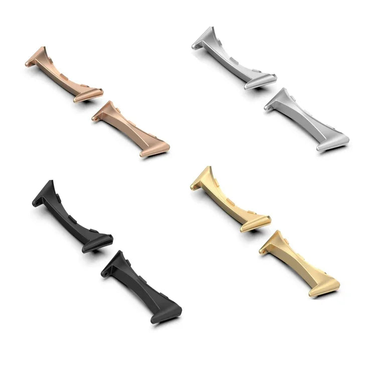 1 Par de Conectores de Correia de Relógio em Metal de Aço Inoxidável, Para Google Pixel Watch 3 45mm, Para Google Pixel Watch 3 41mm