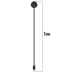 Para Google Pixel Watch 3 41 / 45mm Cabo de Carregamento USB-C / Type-C para Smartwatch, Comprimento: 1m, Interface Type-C
