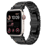 Pathfinder Stainless Steel Metal Watch Band, For Apple Watch Series 10 46mm, For Apple Watch SE 2023 44mm, For Apple Watch Ultra 2 49mm, For Apple Watch Series 9 45mm, For Apple Watch Ultra 49mm, For Apple Watch Series 8 45mm, For Apple Watch SE 2022 4...