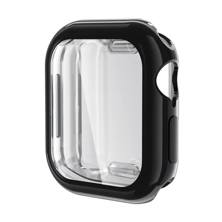Capa Suave em TPU Electroplated ENKAY Hat-Prince com Filme de Ecrã, Para Apple Watch Series 11 / 10 46mm, Para Apple Watch Series 11 / 10 42mm