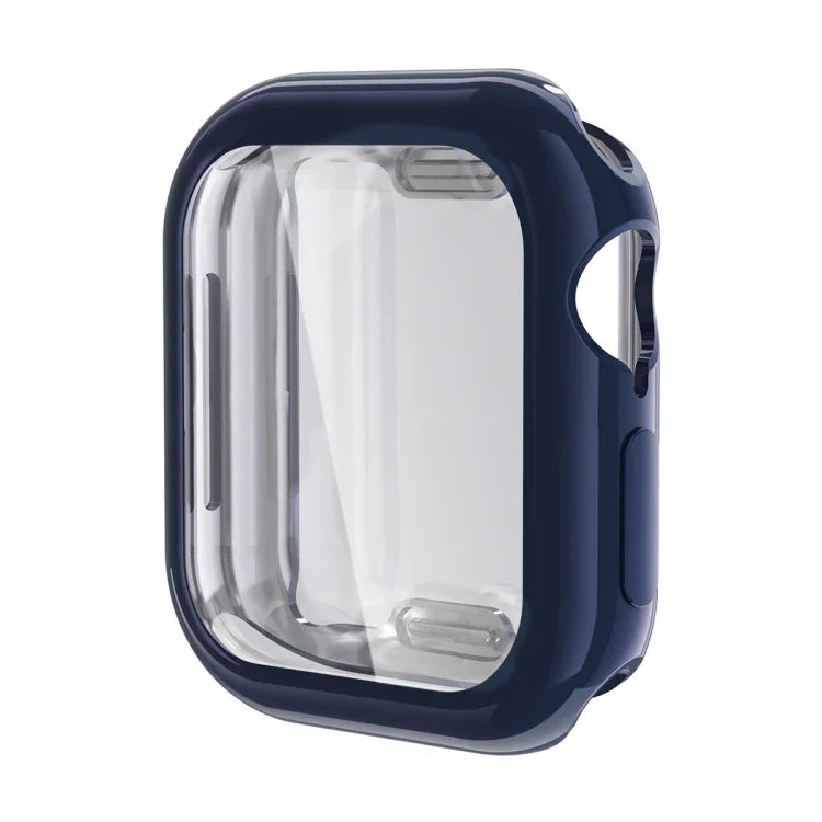 Capa Suave em TPU Electroplated ENKAY Hat-Prince com Filme de Ecrã, Para Apple Watch Series 11 / 10 46mm, Para Apple Watch Series 11 / 10 42mm