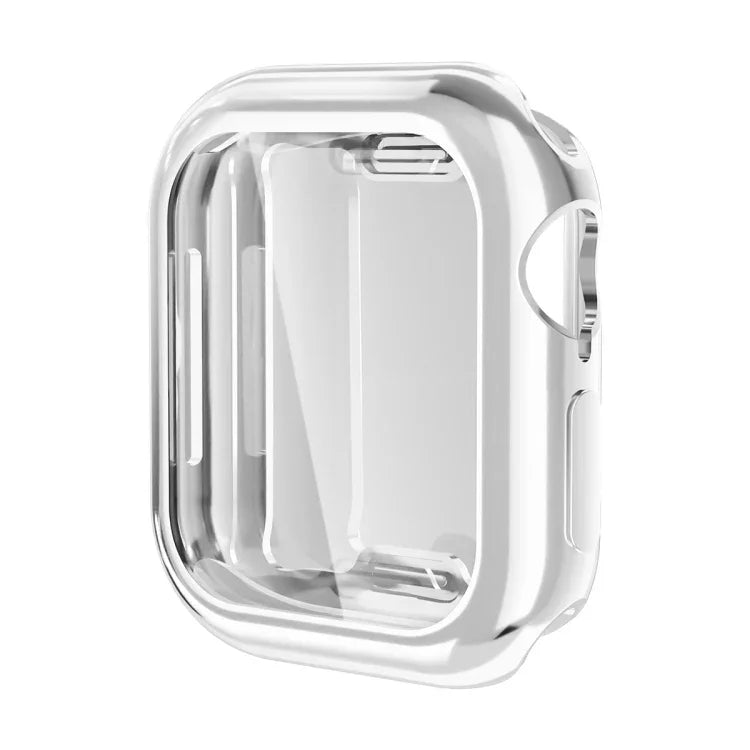 Capa Suave em TPU Electroplated ENKAY Hat-Prince com Filme de Ecrã, Para Apple Watch Series 11 / 10 46mm, Para Apple Watch Series 11 / 10 42mm
