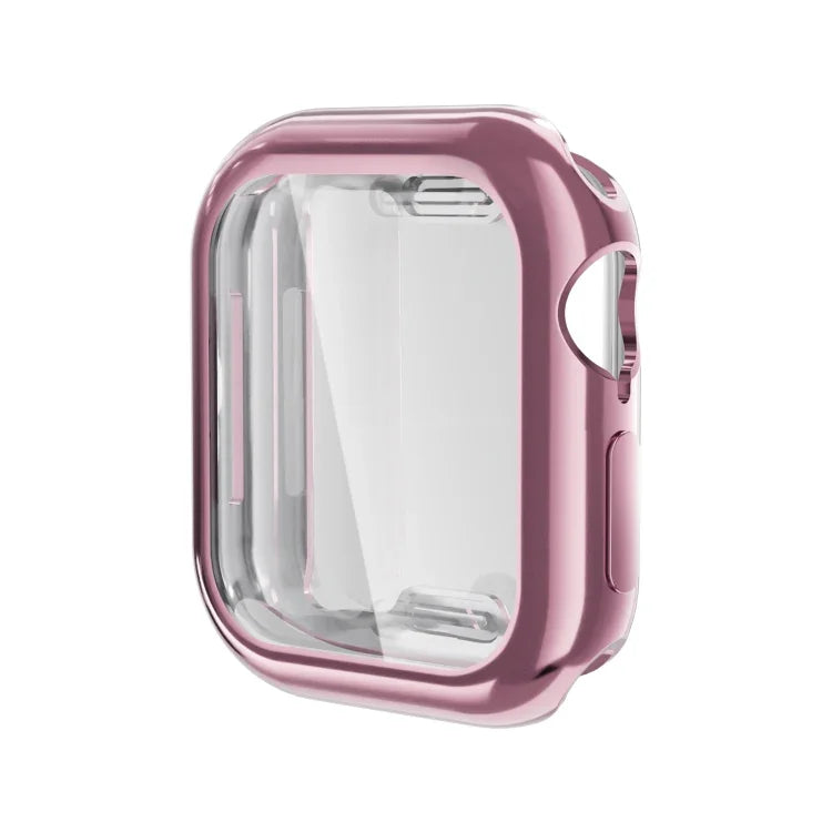 Capa de Relógio em TPU Electroplated de Cobertura Total, Para Apple Watch Series 11 / 10 46mm, Para Apple Watch Series 11 / 10 42mm