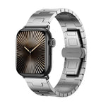 Pulseira de Relógio em Liga de Titânio, Para Apple Watch 46mm / 49mm / 45mm / 44mm, Para Apple Watch 42mm / 41mm / 40mm / 38mm