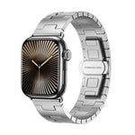 Pulseira de Relógio em Liga de Titânio, Para Apple Watch 46mm / 49mm / 45mm / 44mm, Para Apple Watch 42mm / 41mm / 40mm / 38mm