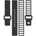 Pulseira de Relógio em Silicone em Forma de I Bicolor, Para Samsung Galaxy Watch 20mm, Para Samsung Galaxy Watch 22mm