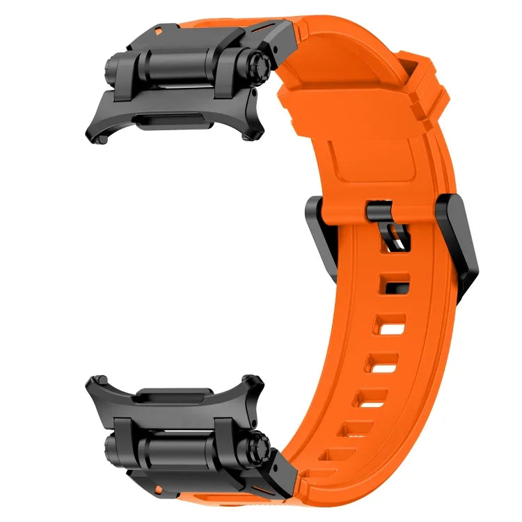 Pulseira de Relógio em Silicone com Conector Preto de Libertação Rápida, Para Samsung Galaxy Watch Ultra 47mm / Ultra 2025