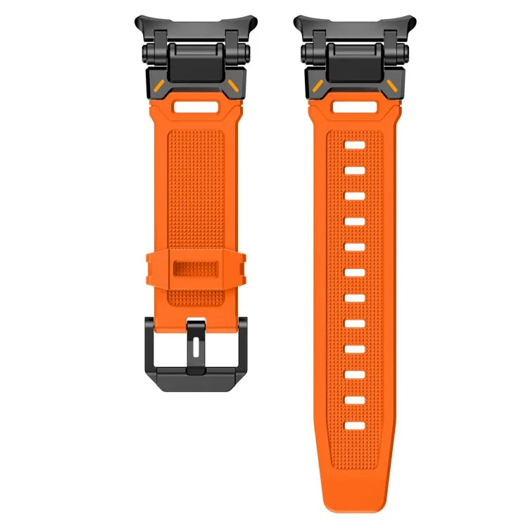 Pulseira de Relógio em Silicone com Conector Preto de Libertação Rápida, Para Samsung Galaxy Watch Ultra 47mm / Ultra 2025