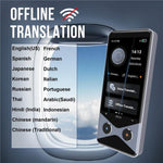 V9000 Support 137 Languages AI Smart Translator 4G WiFi Offline Photo Translation Device