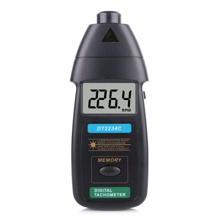 Tacómetro digital a laser DT2234C medidor RPM sem contacto, DT2234C