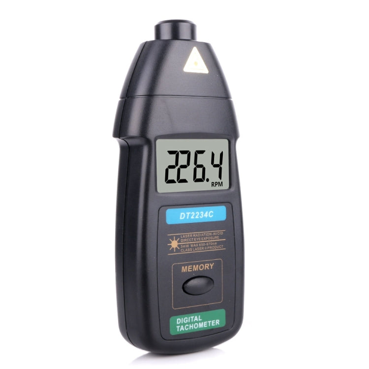 Tacómetro digital a laser DT2234C medidor RPM sem contacto, DT2234C