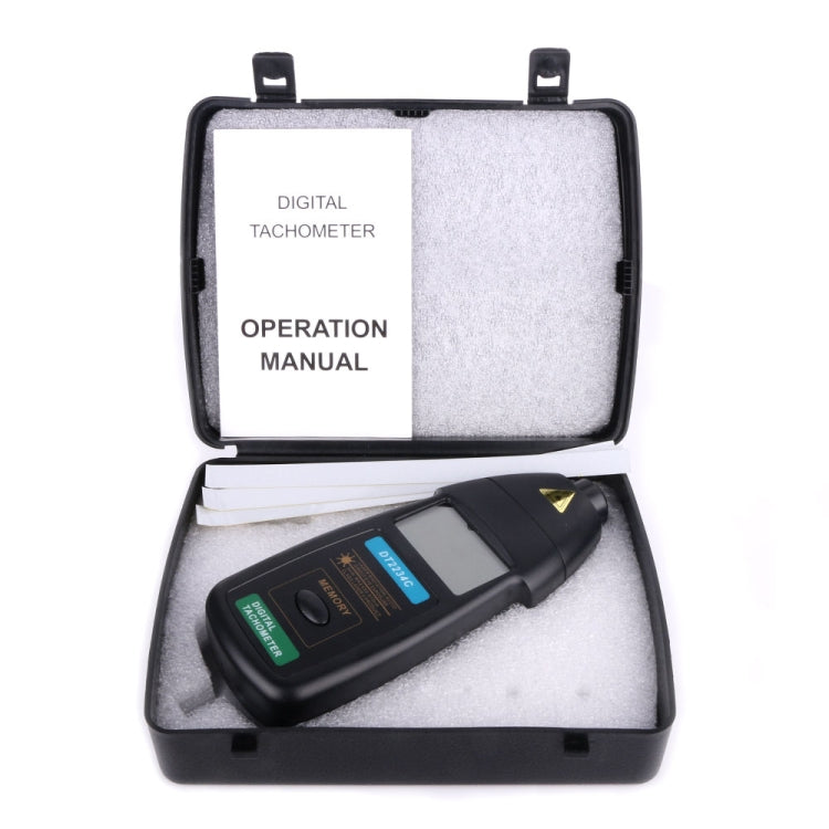 Tacómetro digital a laser DT2234C medidor RPM sem contacto, DT2234C