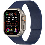 Pulseira de Relógio em Silicone Magnética com Textura de Litchi, Para Apple Watch 46mm / 49mm / 45mm / 44mm, Para Apple Watch 42mm / 41mm / 40mm / 38mm