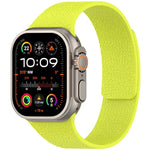 Pulseira de Relógio em Silicone Magnética com Textura de Litchi, Para Apple Watch 46mm / 49mm / 45mm / 44mm, Para Apple Watch 42mm / 41mm / 40mm / 38mm