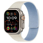 Pulseira de Relógio em Silicone Magnética com Textura de Litchi, Para Apple Watch 46mm / 49mm / 45mm / 44mm, Para Apple Watch 42mm / 41mm / 40mm / 38mm